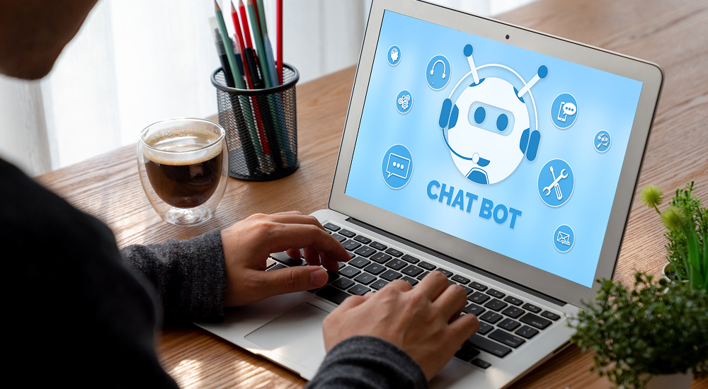 AI chatbots send messages about new products, sales, and personalized discounts.