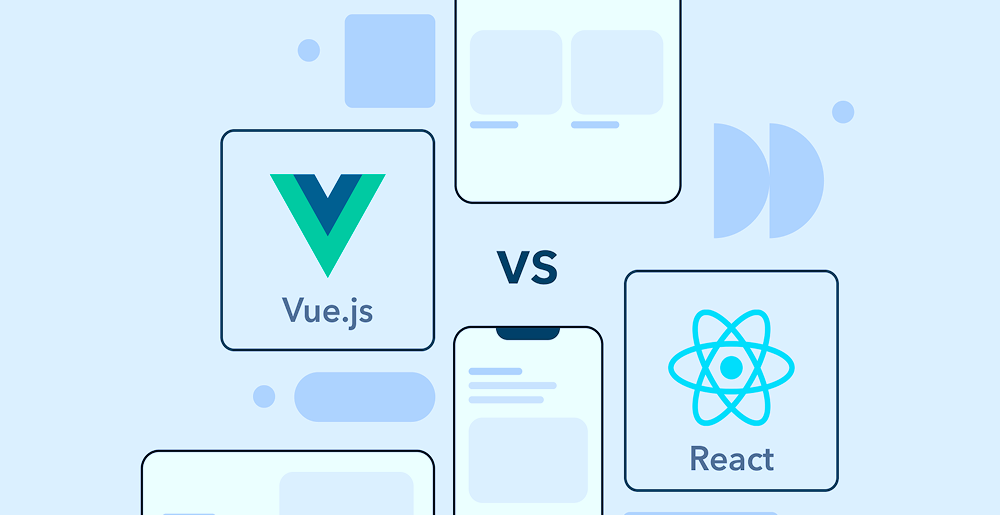 React: React Server Components and fine-grained re-renders give better performance for complex apps.
Vue: With its tiny size and optimized reactivity system, Vue handles even large apps with elegance.