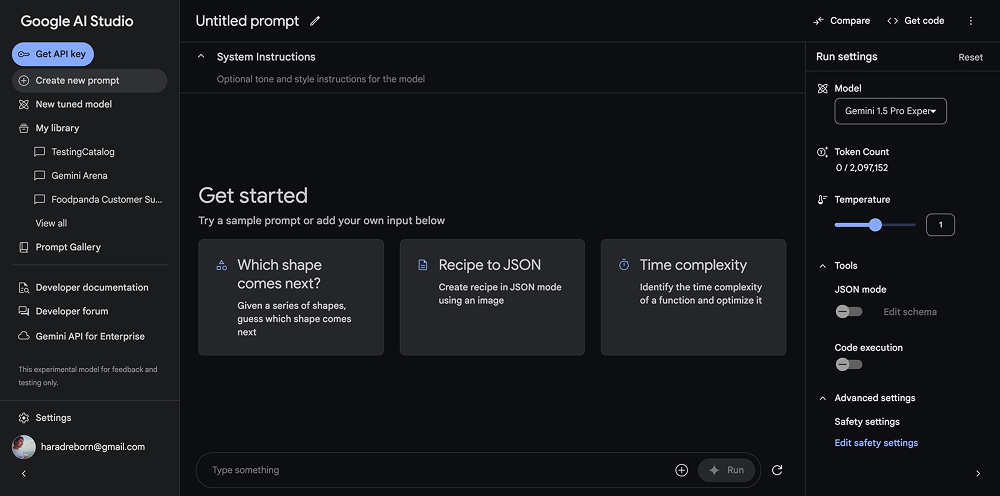Google AI Studio is designed to be accessible to users of all skill levels.